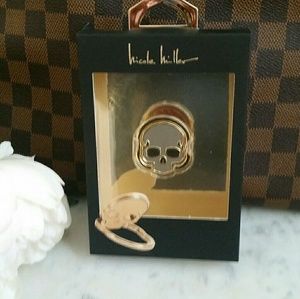 Nicole Miller Skull Kickstand / Phone Ring Holder